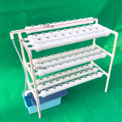 Pflanzen Pflanze Hydroponic System Grow Kit 90 Plant Sites Drei Layer Satz GemüSe Tool Garten Systeme Plant Vegetable Hydrokultur Hydroponische Garden Hydroponik Anbausystem PflanzpläTzen 3Schicht