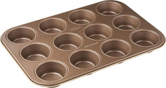 Zenker, muffin pan diameter Ø 7 cm, MOJAVE GOLD Molds and baking trays Naty Shop