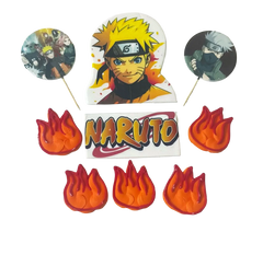 Set of 9 edible decorations, NARUTO