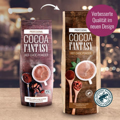 Cocoa Fantasy Hot Choc Powder, 1 kg cocoa powder for hot chocolate, 15% cocoa content Naty Shop