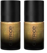 Nail polish Catrice MYSTIC FOREST, no. C01, Gold, Long Lasting, Highly Pigmented, Glowing, Vegan, Microplastic Free, Preservative Free, Fragrance Free, 2 Pack (10ml)
