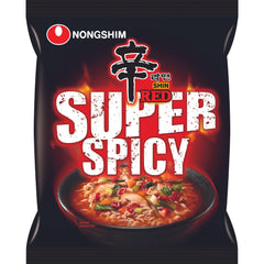 NONGSHIM - Instant Shin Red Spicy Noodles - 6 X 120 GR - Multi Pack