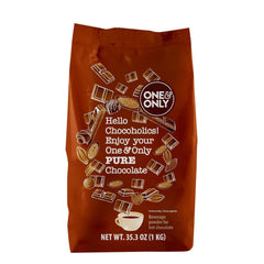 One&Only Chocolate Powder Pure 1 Kg - High quality chocolate powder for a premium drinking chocolate with 32% cocoa Cacao and Hot Chocolate Naty Shop
