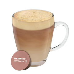 STARBUCKS Caffè Latte by Nescafé Dolce Gusto Kaffeekapseln 6 x 12 (72 Kapseln)