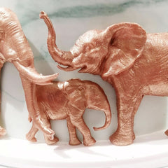 Katy Sue, Silicone Mold Family of Elephants Kitchen Naty Shop