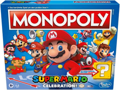 E9517100 Super Mario Celebration Board Game for Super Mario fans ages 8 and up with video game sound effects, Multi, Standard