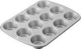 Wilton 03-3118 Cupcake- /Muffin Backform, Recipe Right, Antihaft, 12 Vertiefungen, Grau Molds and baking trays Naty Shop
