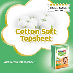 Diapers for sensitive babies, size 6, extra large (13-18 kg), 114 diapers