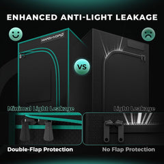 MARS HYDRO Grow Tent 60x60x140cm, Indoor Grow Tent, Reflective Mylar Grow Tents for Hydroponics, Removable Bottom Tray for Plant Growing Space