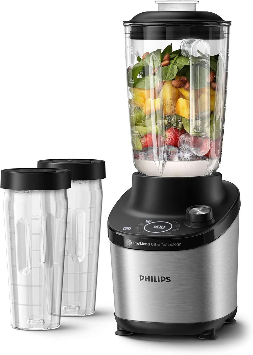 Blender PHILIPS Series 7000 HR3760/00, 2l, 1500W, 12 speed steps, black Kitchen Naty Shop