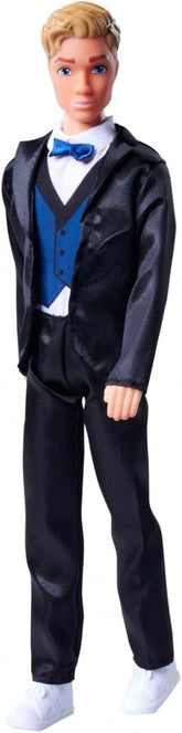 Simba 105733629 - Steffi Love Kevin Charming Playdoll Wears a Stylish Suit with Bow Tie and Vest, 30cm, 3 Years and Up, Blue Naty Shop Dolls Default Title