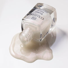 Collistar Puro nail polish, long-lasting nail polish with a shiny finish, no. 922 White porcelain, 10 ml