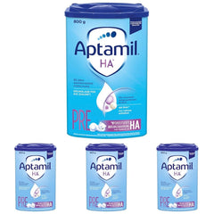 Aptamil HA PRE - Infant Formula from Birth with DHA Lactose Free Palm Oil Free Baby Food Milk Powder 800g (Pack of 4)