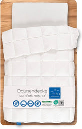 Comfort quilt, (90 down / 10 feathers), white, 135 X 200 Cm Quilts and quilts Naty Shop 135 X 200 Cm