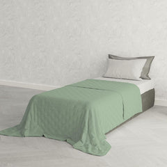 Plapumă elegantă de vară, matlasată, verde, 170 X 250 cm Plapumi si pilote Naty Shop