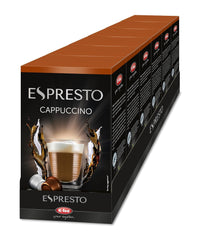 ESPRESTO Cappuccino, kompatibel mit K-fee & ALDI EXPRESSI*, RFA zertifiziert, 48 Kaffee-Kapseln & 48 Milch-Kapseln