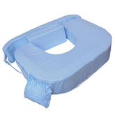 Zwilling plus pernă pentru alăptare, 1 bucată Naty Shop Albastru alb 1 bucata (1 pachet) Husa: 100 bumbac / umplutura: spuma 100 poliuretan, spumata la rece