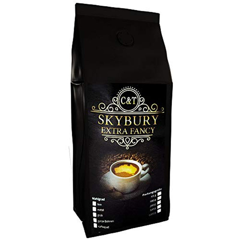 SKYBURY AUSTRALIA GROWN COFFEE extra fancy(Ganze Bohne,500 Gramm)