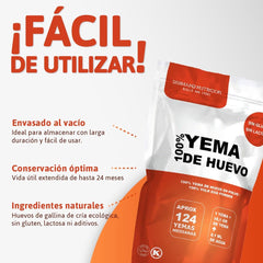 Serman Nutricion Bio Äggulapulver - Glutenfri laktosfri