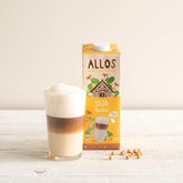 Allos Sojadrink Barista Foaming For Vegan Coffee Lactose Free