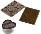 Silikomart 22.166.77.0165 CKC06, Chocolate shape set and kitchen cutter Naty Shop