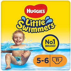 Huggies Little Swimmers Disposable Swim Diapers, Sizes 5-6-66 (Total Pants)