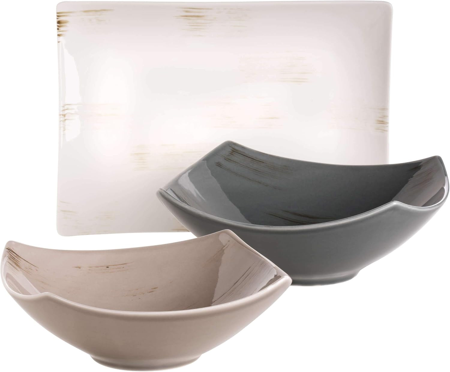 MÄSER 931526 Set de veselă premium Derby pentru 4 persoane Seturi vesela masa Naty Shop Servier-Set