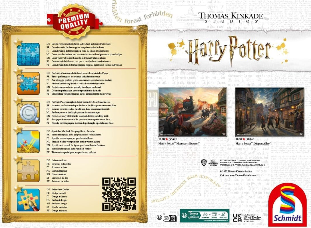 Lumea vrăjitorilor, Harry Potter, Diagon Alley Puzzle Naty Shop