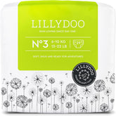 LILLYDOO Baby Diapers Skin Friendly - Size 3 (6-10kg), 29 Pieces, Reliable Leak Protection, Soft, Fragrance Free and Lotion Free for Sensitive Skin, Dermatologically Tested