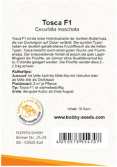 Tosca F1 KĂŒrbissamen Von Bobby-Seeds, Portion
