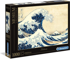Clementoni 39378 Hokusai - The Great Wave - 1000 Piece Puzzle, Museum Collection, Skill Game for the Whole Family, Colorful Stretching Game, Puzzle for Adults 14+ Puzzle Naty Shop Default Title