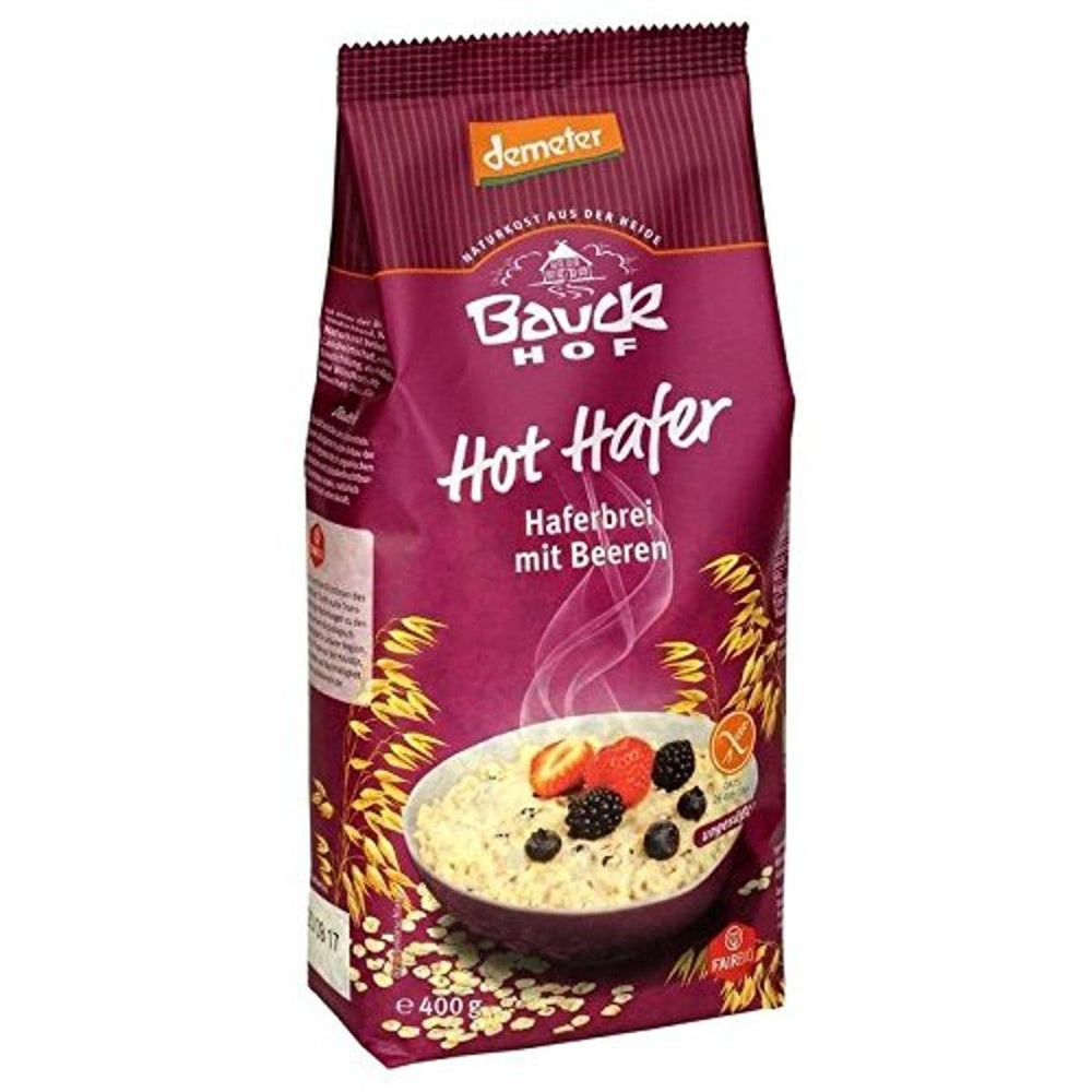 hof Organic hot oats with berries, 400 g
