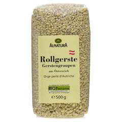 Organic pearl barley, pearl barley, 500g