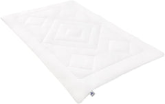 Irisette Noblesse duvet for all seasons - Made in Germany - Pure cotton duvet cover, 135 X 200 Cm, Ã-ko-Tex certified Quilts and quilts Naty Shop Single 135 cm X 200 cm Mono