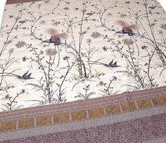 Bassetti Fong bedspread, 100 57 threads per cm² / filling: 100% pure cotton, cream, 220X255 cm Bassetti Beds and Blankets