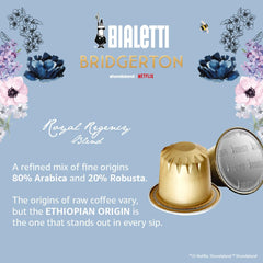 Box 10 Nespresso®-kompatible Bridgerton-Kapseln, Royal Regency-Geschmack