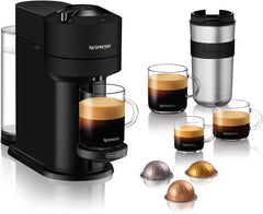 Aparat de cafea Nespresso De'Longhi Vertuo Next, ENV120.BM, negru mat