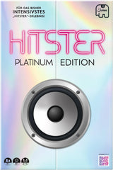 Hitster Platinum Edition – Party music game with 500 songs from pop, rock, hip-hop, dance and more, including speaker