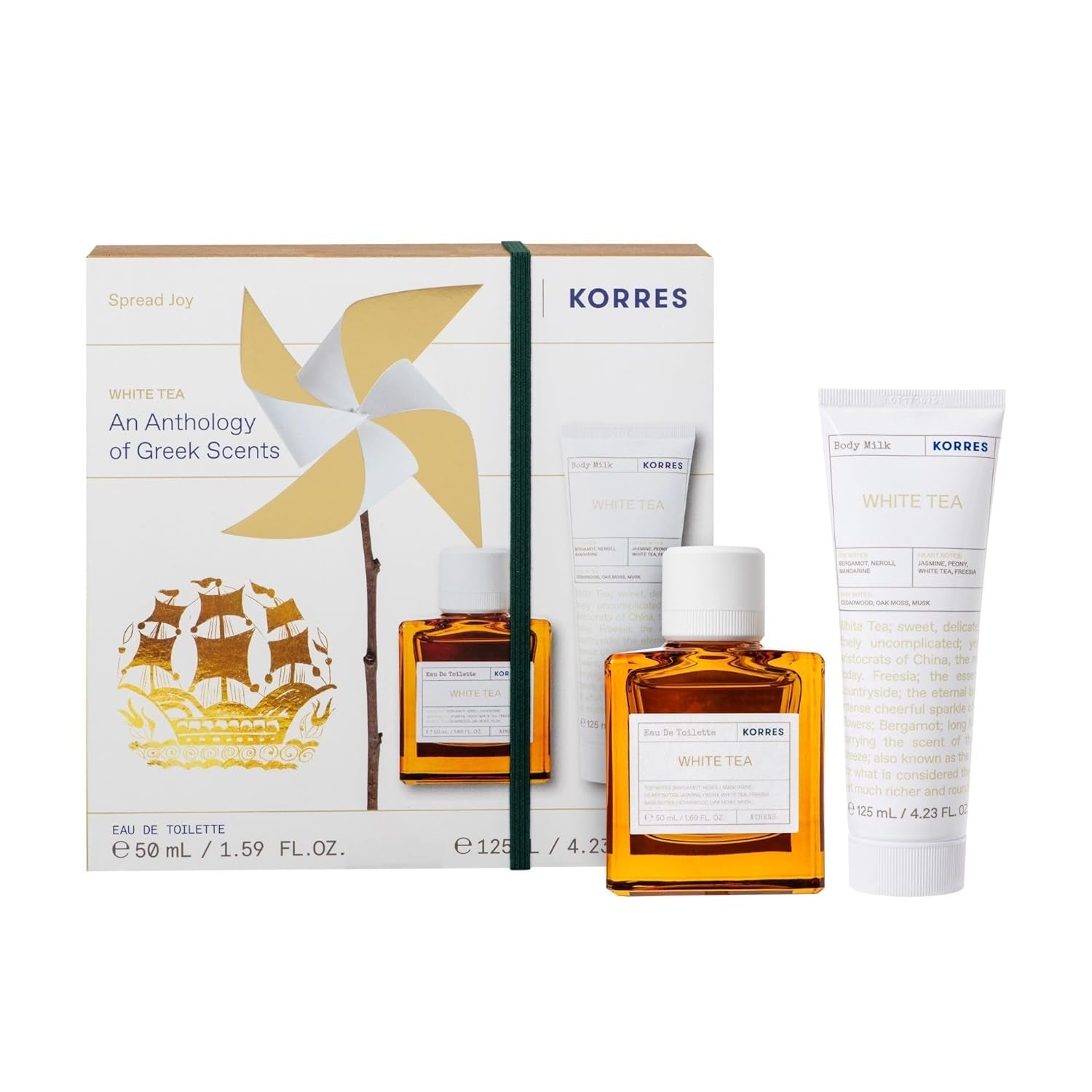 Apă de toaletă KORRES CASHMERE KUMQUAT EDT pentru femei și bărbați, format practic de călătorie deluxe, parfum cald și dulce, vegan, 10 ml