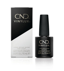 CND Vinylux - Nail Polish Top Coat, Easy Application, Lasts Over 1 Week, Quick Dry Formula, Easy To Remove, Protects Nail Polish, Extra Shine, 15ml