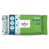 Natural cleansing wet wipes for babies, 99% water, very delicate formula for daily hygiene of children and newborns - 12 packs of 64 wipes
