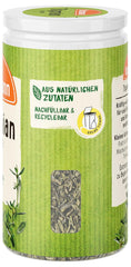Ostmann Thyme gerebelt 15 g Thyme-Gewürz für viele Fleisch-, Fisch-, Pilz-, und Gemüsegerichte der Mediterranen Küche, Amount: 1 Stück