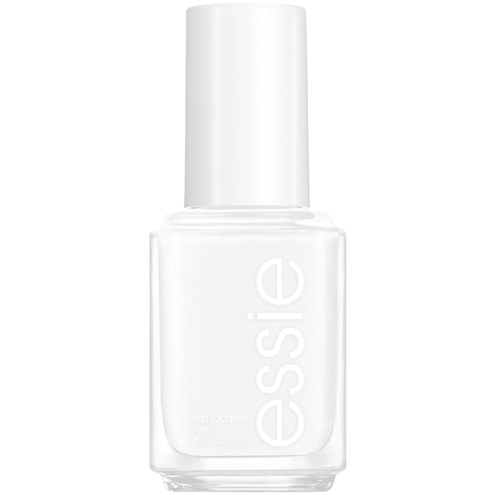 Essie nail polish – No. 990 Stay Fluid High Quality Long Lasting Intensely Colored Professional White Nail Polish Color 13.5ml