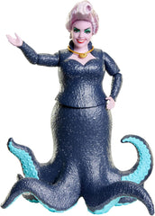 Mattel DISNEY Ariel, Sirena - Ursula cu tentacule, colier detașabil și coafură lavanda pentru o distracție nesfârșită la coafură, potrivită pentru copii de la 3 ani în sus, HLX12 Papusi Naty Shop