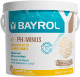BAYROL e-pH-Minus granules 6 kg - quickly and effectively reduces excessively high pH levels in pools - easy dosing directly into the water - includes dosing cup - pH reducer - pH adjustment for pools