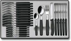 Victorinox Swiss Classic, Professional Cutlery, 24 Pieces, Extra Sharp Blade, Serrated Edge, Stainless Steel Naty Shop