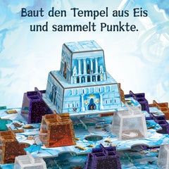 KOSMOS 683801 Nunatak - Temple of Ice, Family Game, Cool 3D Setup, 3D Ice Game Pieces, Strategy Game, Board Game, Party Game