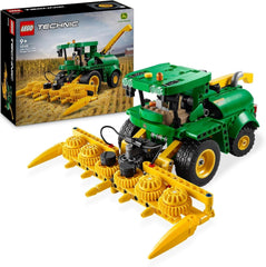 LEGO Technic John Deere 9700 Forage Harvester Kids Toy Tractor Farm Set Vehicle Model with Realistic Functions Gift for Boys and Girls 9 Years Old 42168 Building Sets Besuche den LEGO-Store Single