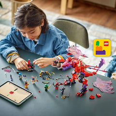 LEGO NINJAGO Chaos Dragon Thundertooth - Toy with 6 Ninja Minifigures - Role-Playing Building Set for Boys and Girls Ages 8+ - Gifts for Rise of the Dragons TV Series Fans 71832 Building Sets Beuche den LEGO-Store