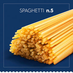 Barilla Pasta Klassische Spaghetti n.5 aus high-quality Hartweizen immer al dente, (1 x 500 g), geschmacklos